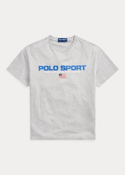 Playeras Polo Ralph Lauren Hombre Grises - Classic Fit Polo Sport - ERYZK7859